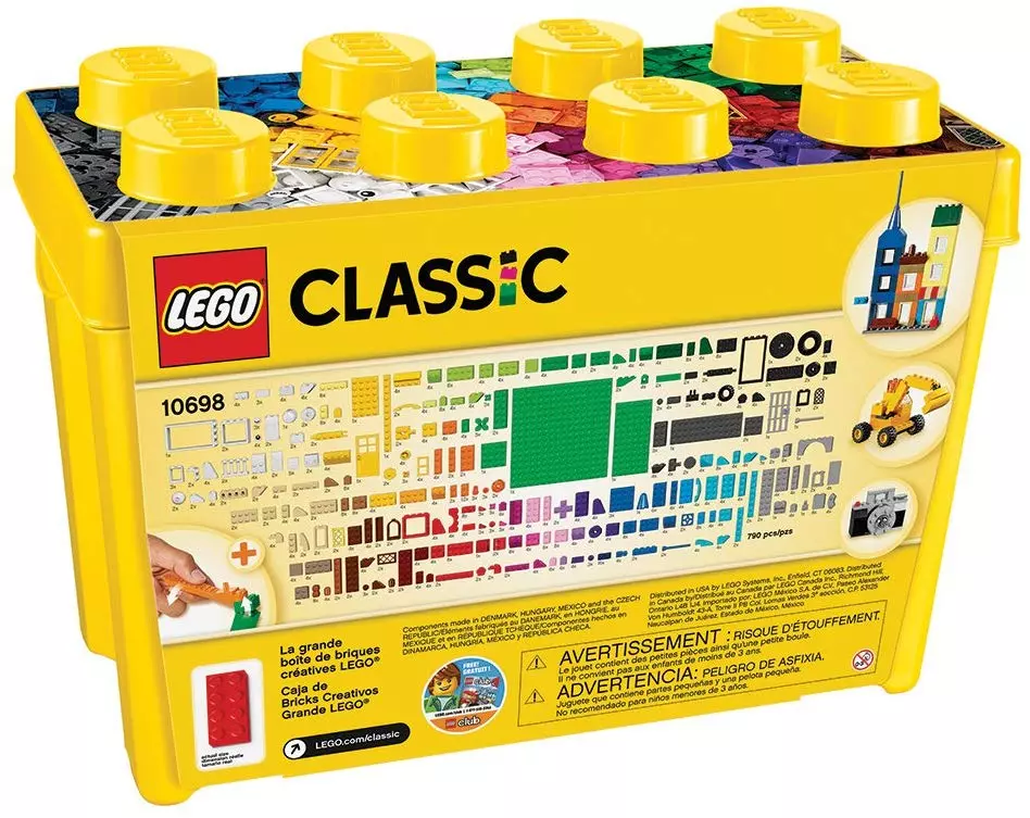 Classic LEGO® Large Creative Brick Box 10698
