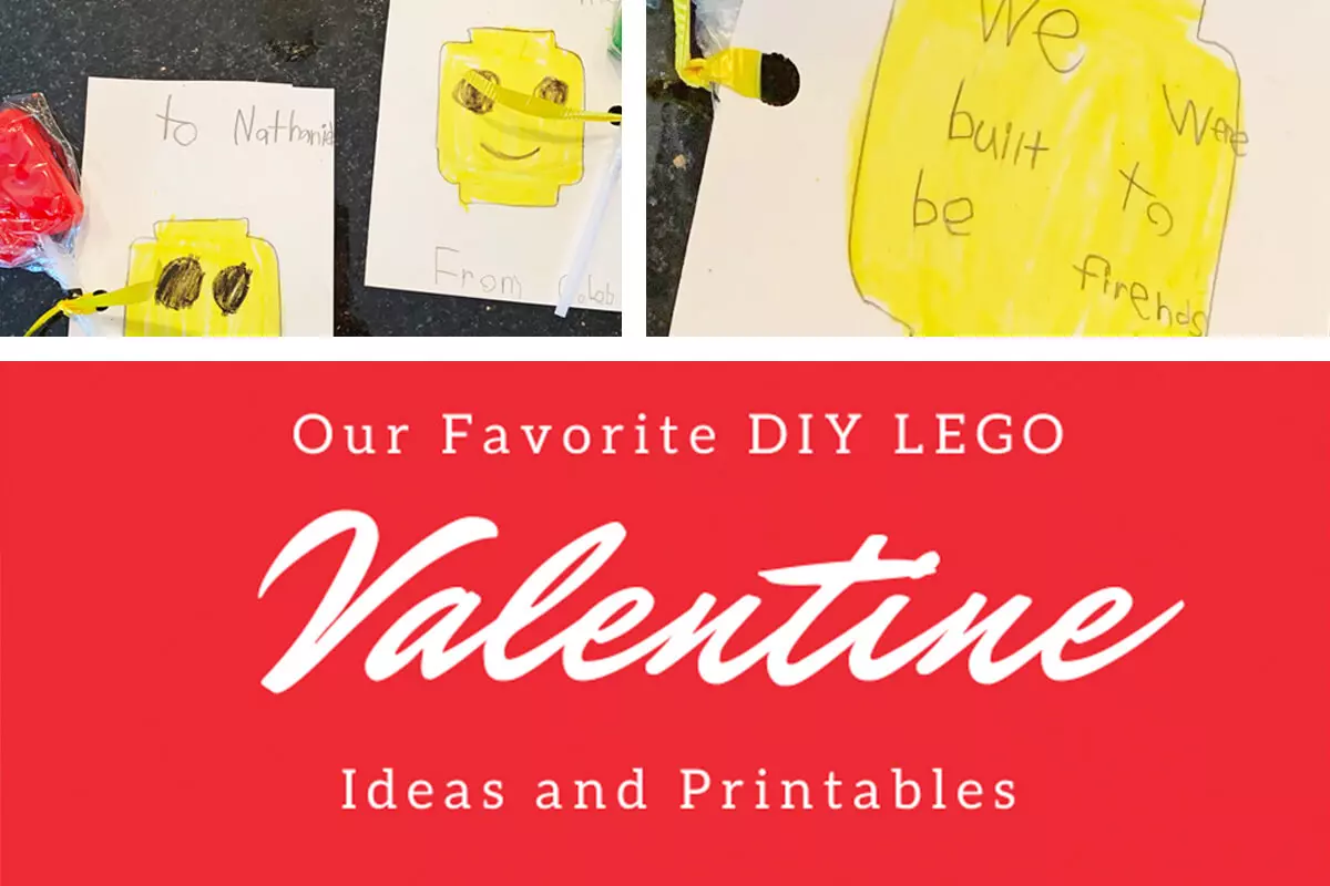 Best DIY and Printable LEGO Valentines