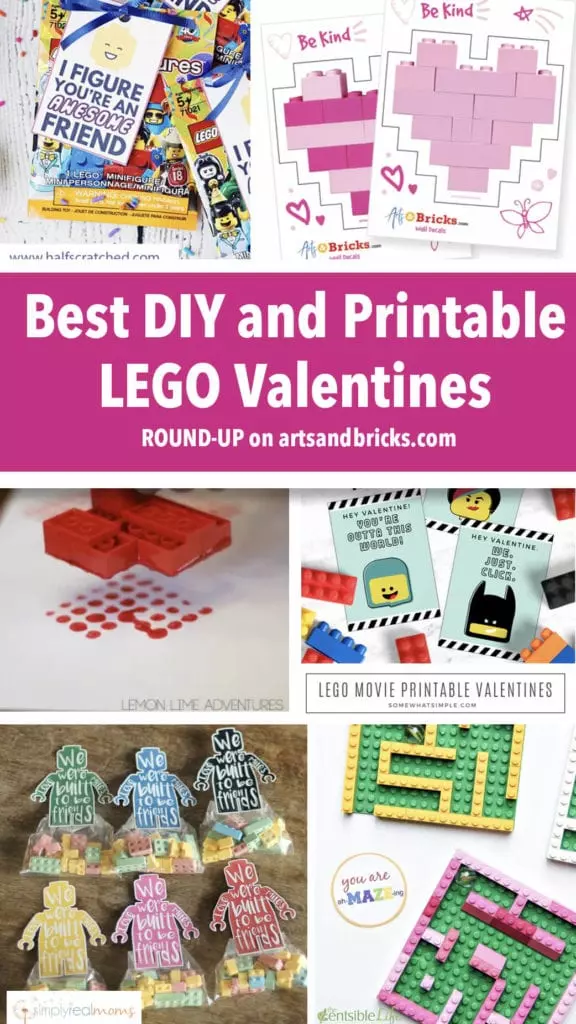 Find inspiration in this BRICKTASTIC round-up of favorite LEGO DIY Valentines from Mom Blogs across the web! We hope you find something you love and that this helps you make this Valentine's Day great. Enjoy!