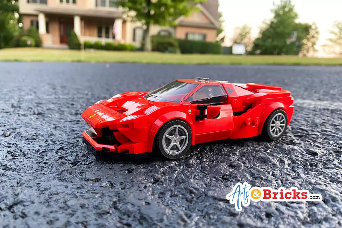 Child-Review for LEGO Ferrari Tributo, Model 76895