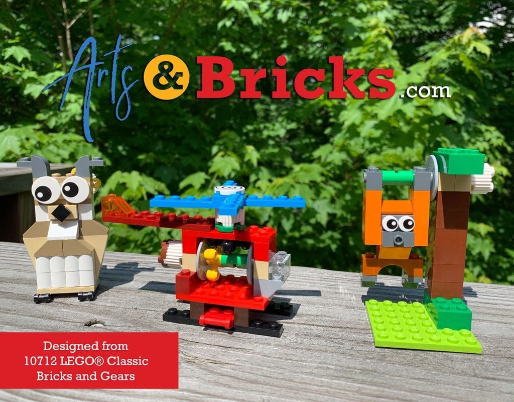 Add EYES, two big googly eyes and two "spinny" eyes to your LEGO collection. They are perfect for funny eyes on a monster, creating a dizzy animal, or as the top of a very fast helicopter!