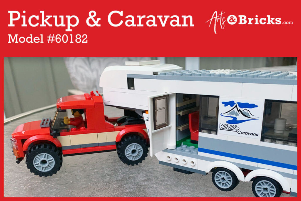 Lego camper and online truck