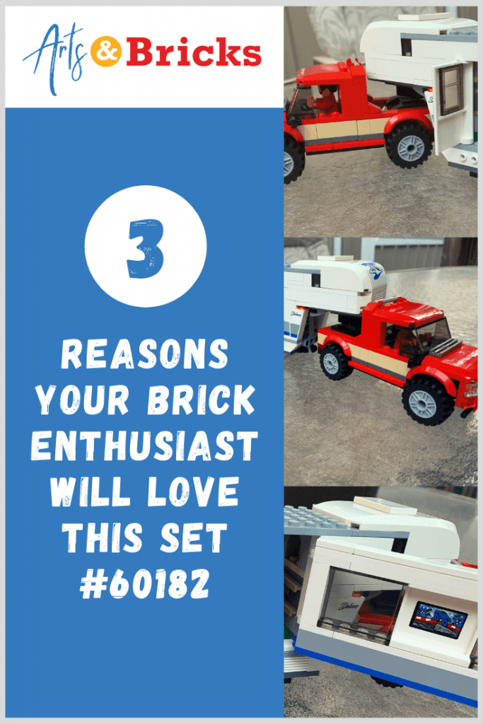 3 Reasons your brick enthusiast will love LEGO City Pickup & Caravan Set #60182