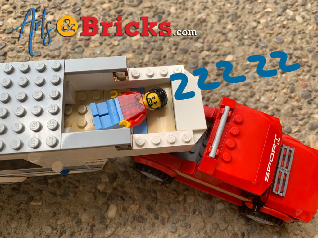 Lego pickup truck and caravan hot sale