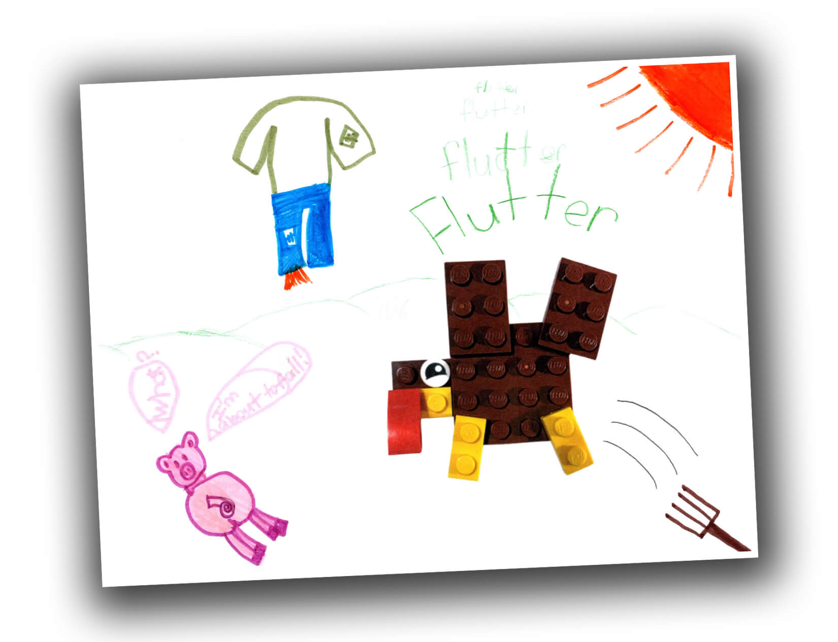 How to build a Thanksgiving Turkey from LEGO bricks - Arts and Bricks