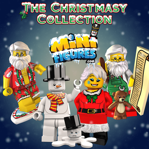 The Christmasy Collection - Personalized Minifigures