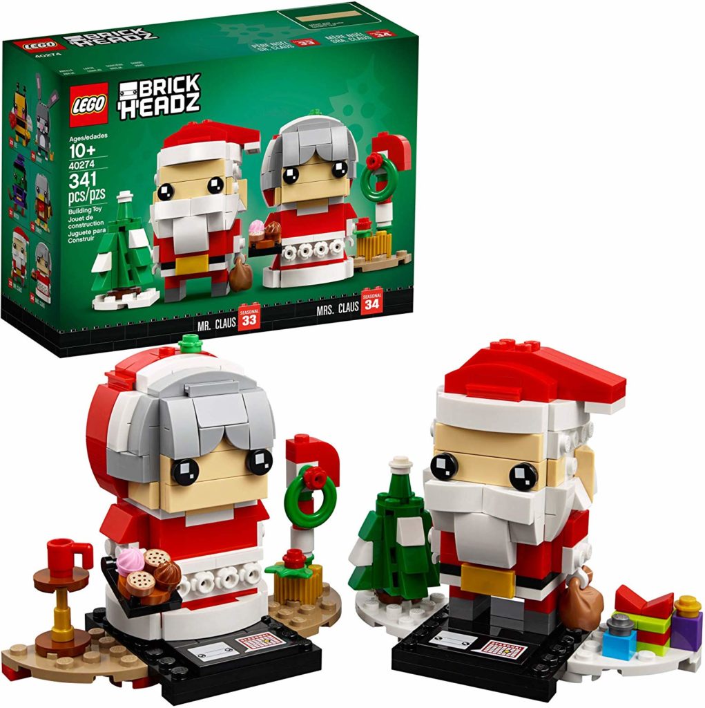 Christmas Santa Brick Headz