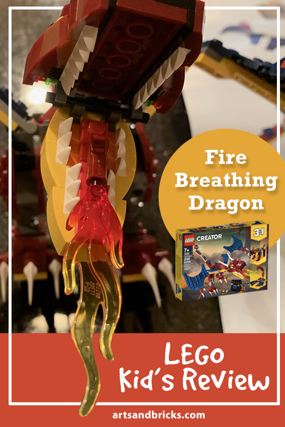 Looking for a LEGO set Mom Win? We think the Lego Set 3112 Fire Dragon, Scorpion and Saber-Tooth Tiger build is just the set. Affordable and has hours of fun because there are 3 distinct builds.