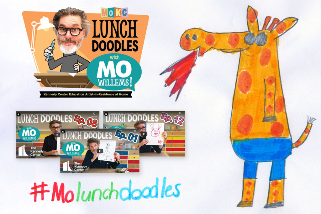 Lunch Doodles with Mo Willems - Blog Write Up