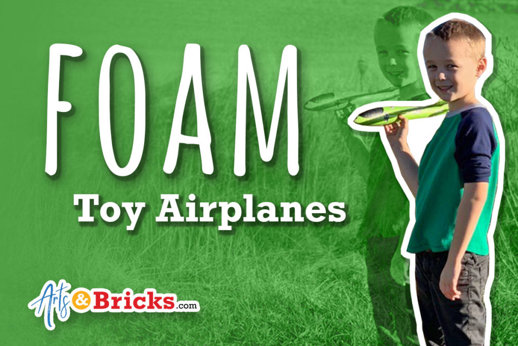 Foam Airplane Toy: Get Outdoors Foam Toy Airplanes - Outdoor Kids Activities