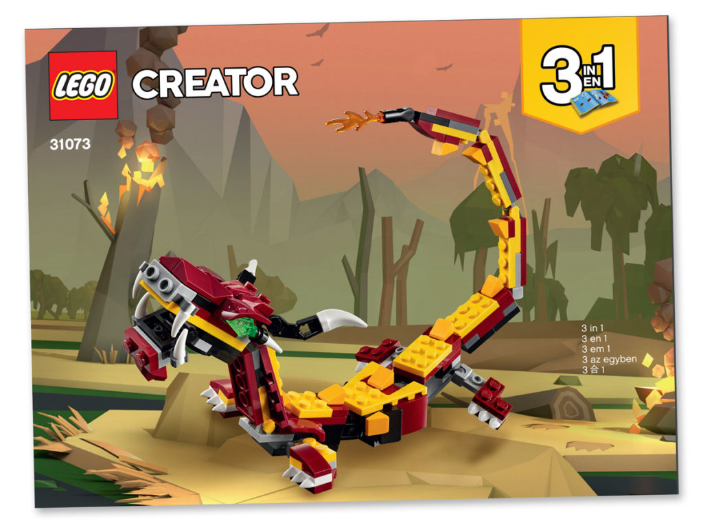 Lego mythical cheap creatures alternate build