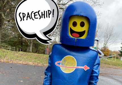 How to build a benny spaceman lego costume - blog post