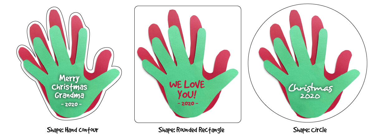 Personalised Family Handprint Print Family Hand Print Kit Included