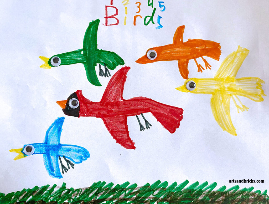 https://artsandbricks.com/wp-content/uploads/drawing-of-colorful-birds-by-kid-with-wiggle-eyes-1024x776.jpg