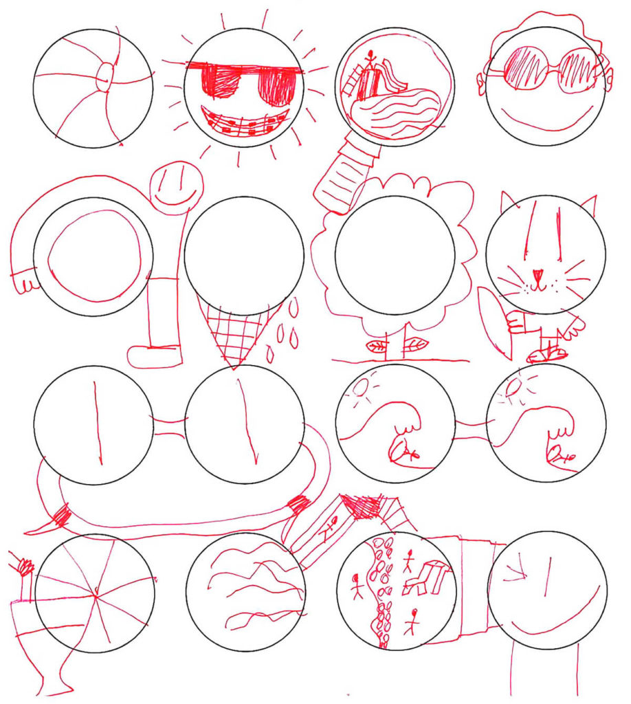 Which of the following is the best method to draw a circle with greater  accuracy and freedom of size?