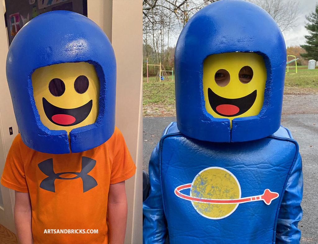 Making a Benny LEGO Spaceman Costume - Arts and Bricks