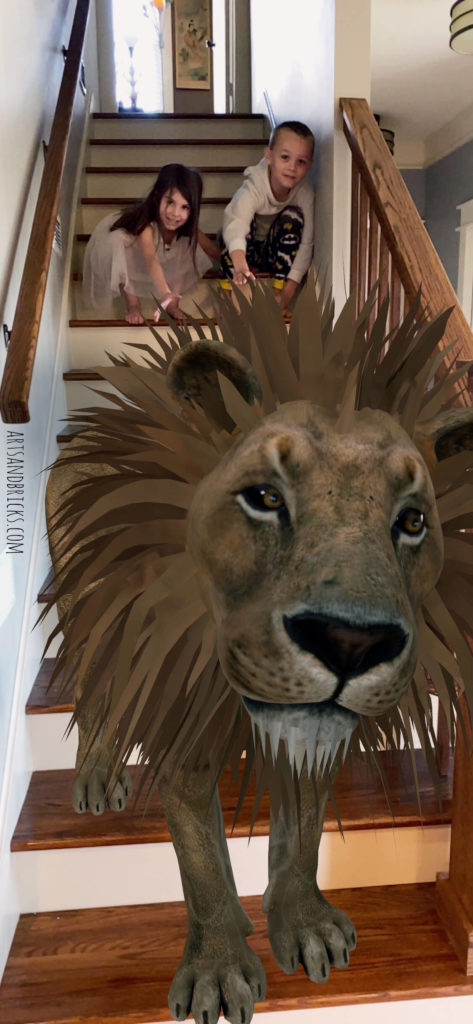 A fun digital activity with kids, use Google's AR to bring lions, penguins, sharks and more to your home! Lots of laughter and entertainment for little ones -- and adults, too!
