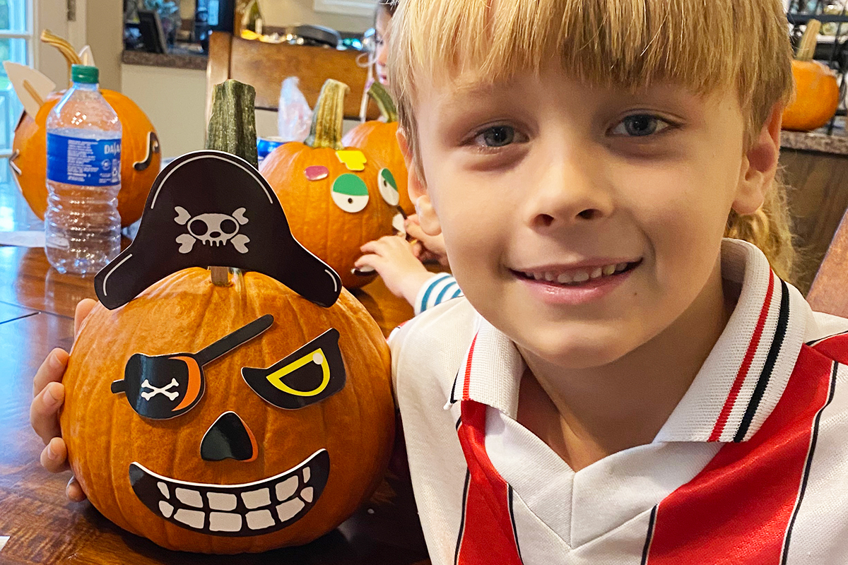 Decorating Pumpkin Ideas with Kids