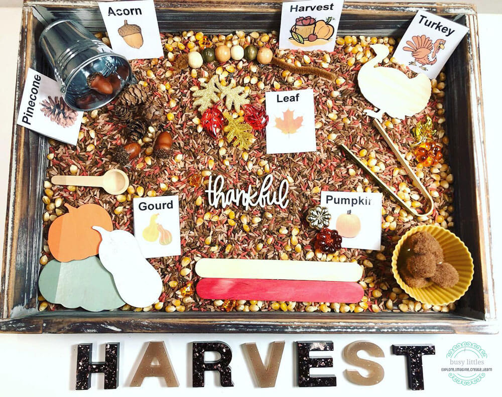 Learn about our playful afternoon unpacking and exploring the Busy Littles Harvest Jar, created by Rhode Island mompreneur Meagan.
