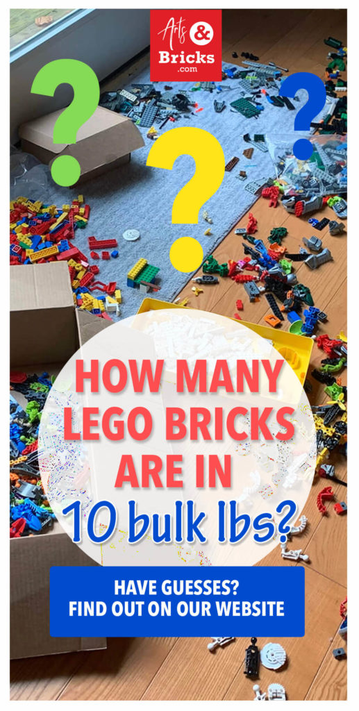 How many LEGO bricks are in 10 bulk pounds? Any guesses? Read on to find out our estimate of what you're getting when you make a bulk LEGO purchase.