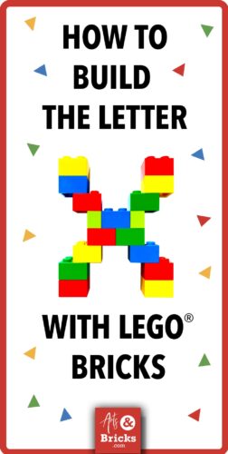 Creative DIY LEGO Project: Building the Letter X Ever wondered how to put those random LEGO bricks to good use while engaging your kids in a creative project? We have just the idea. A LEGO ABC Alphabet. Join Kelly, a graphic designer and her kids as they build a fun and vibrant LEGO 'X'! Dive into this step-by-step guide that will inspire you to create your own brick-built alphabet. #LEGO #Alphabet #ABCs #buildtogether #brickbuilt #artsandbricks