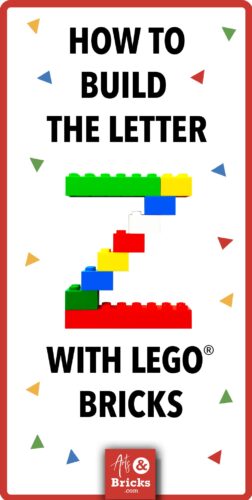 LEGO Letter Z Creation: A Fun Tutorial for Kids! Join us as we dive into creating the Letter Z with simple LEGO bricks that you have at home. A graphic designer and her kids will guide you through how they built the alphabet out of LEGO bricks. It's a fun learning project for the entire family! #LEGO #Alphabet #ABCs #buildtogether #brickbuilt #artsandbricks