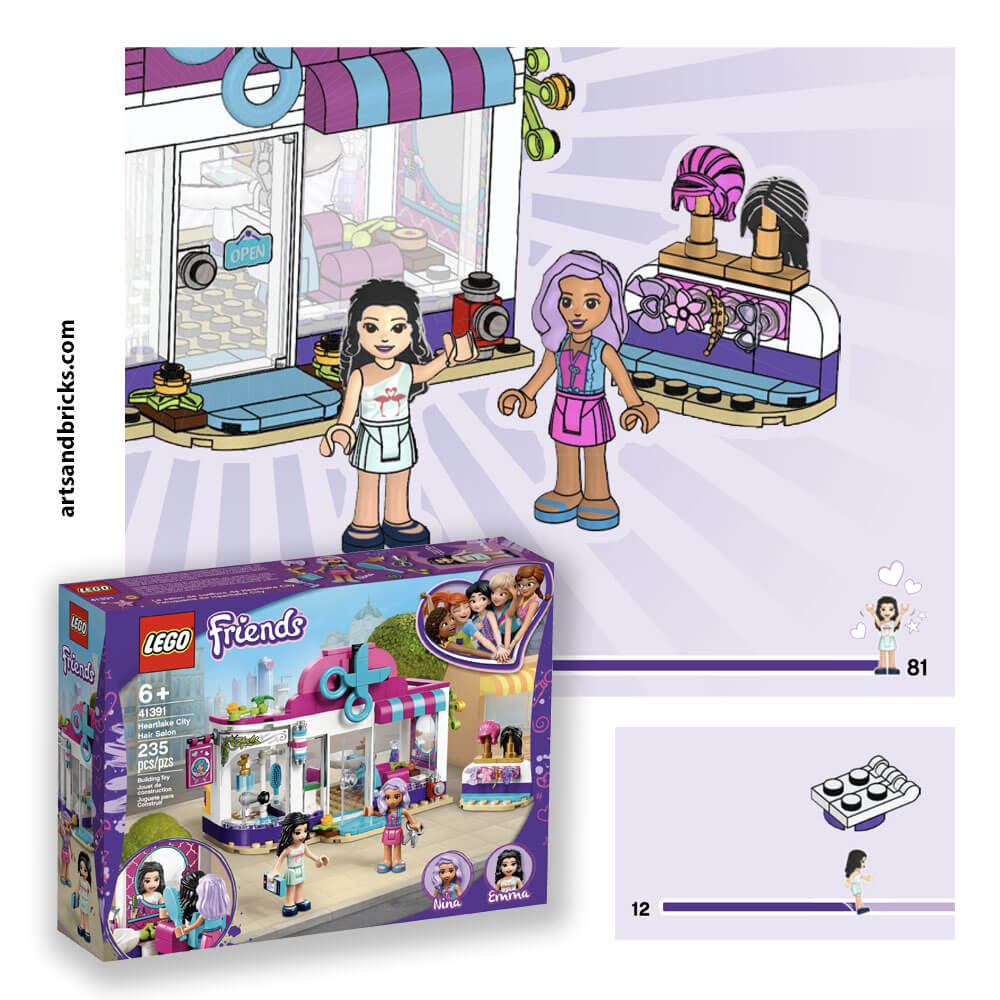 At six-years-old, my daughter loves dolls of all shapes and sizes. This makes the LEGO Friends series a good fit for her age-appropriate creative play.