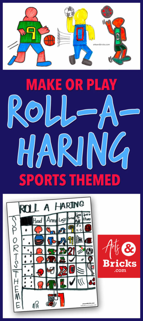 Learn to make your own Roll-A-Haring dice game or print and play our Sports and Christmas-themed games.