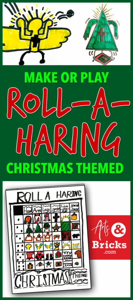 Learn to make your own Roll-A-Haring dice game or print and play our Sports and Christmas-themed games.